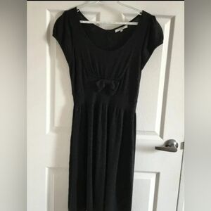 Studio Classics knit dress in dark  grey size 12 us |17" pit-to-pit | waist 14"